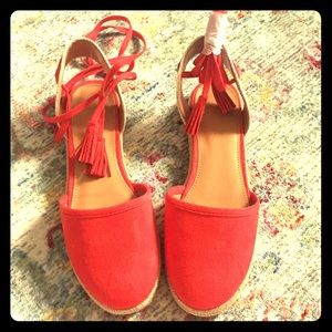 JCrew flat espadrille